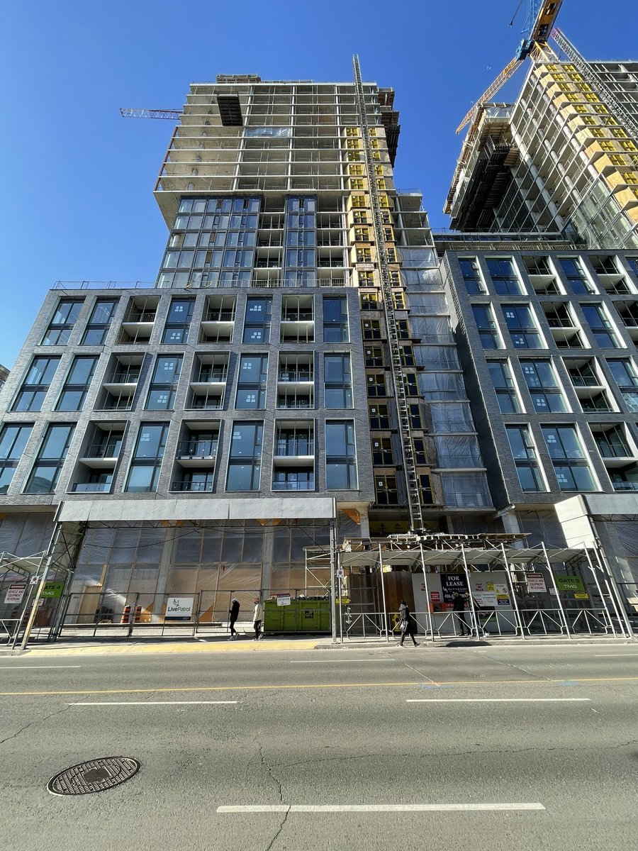 Unlyst's tweet photo. Construction update #158fronteast #unlysted #toronto https://t.co/4WPrKyGfJD