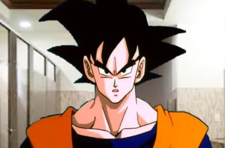Goku Hey You Didn T Wash Your Hands I Can T Let You Leave Until You Do