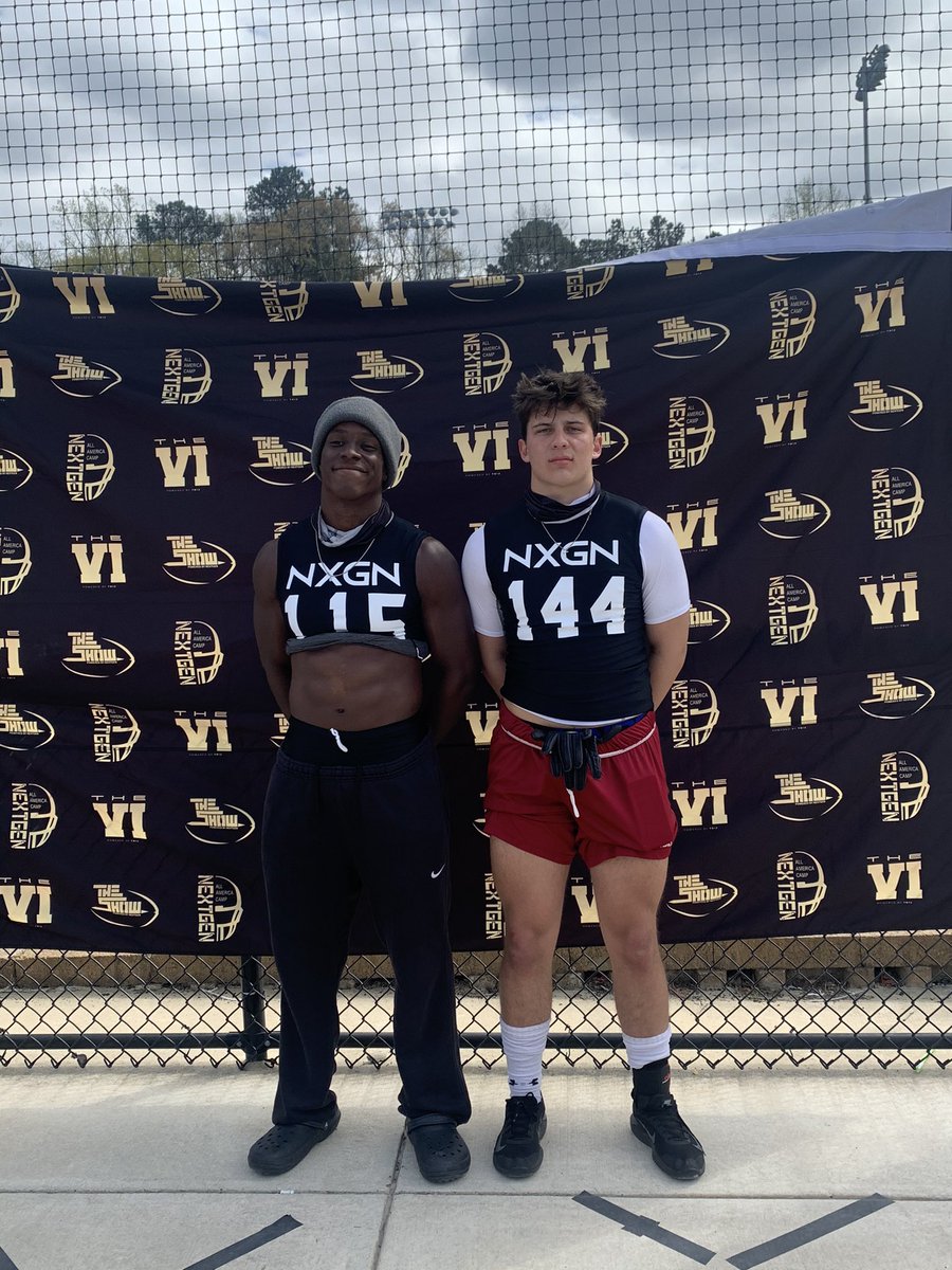 andrew_gohlke's tweet photo. Had a great time competing at the Next Gen showcase today! #nextgen #linebacker @TheSHOWByNXGN @GroveRecruits @HgroveFootball @MicahLott4 @ZionRutledge @247recruiting @RecruitGeorgia https://t.co/UMPbm9TPNi