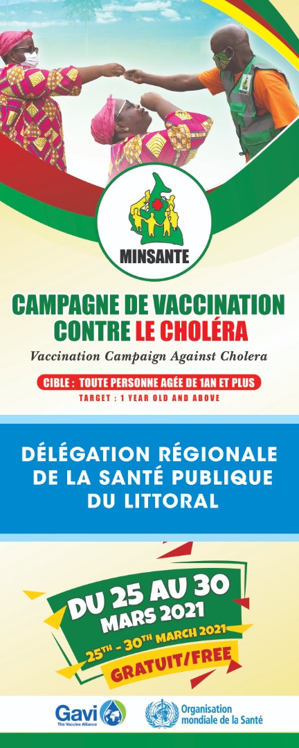 nicolembarga's tweet photo. Le Cameroun lutte activement contre les épidémies de choléra à travers la vaccination qui est une intervention complémentaire dans la lutte contre le choléra.  @MinsanteCMR @whocmr @DrManaouda @PhanuelHabimana @olva8844 @echosanteinfo @HemesNkwa @AnneNjom @SecGTFCC @YapBoum2 https://t.co/JPMlKdjgey