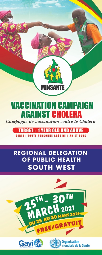 nicolembarga's tweet photo. Le Cameroun lutte activement contre les épidémies de choléra à travers la vaccination qui est une intervention complémentaire dans la lutte contre le choléra.  @MinsanteCMR @whocmr @DrManaouda @PhanuelHabimana @olva8844 @echosanteinfo @HemesNkwa @AnneNjom @SecGTFCC @YapBoum2 https://t.co/JPMlKdjgey