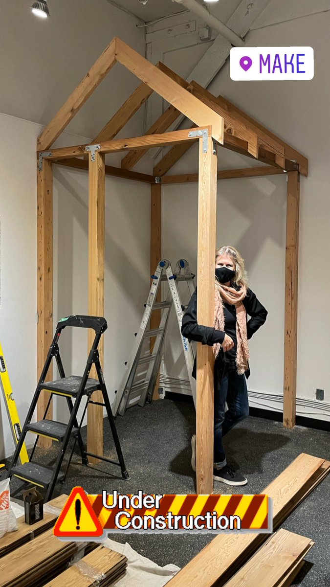 MakeVancouver's tweet photo. Here’s a sneak peak behind the construction curtain at @MakeVancouver on @granville_isle!
Anyone want to guess what MAKE’s Head Honcho Stacy is standing next to?
More info to come soooooooon! 😄
#makeitatmake #lifeongranvilleisland #smallbusiness https://t.co/NUnipj455U