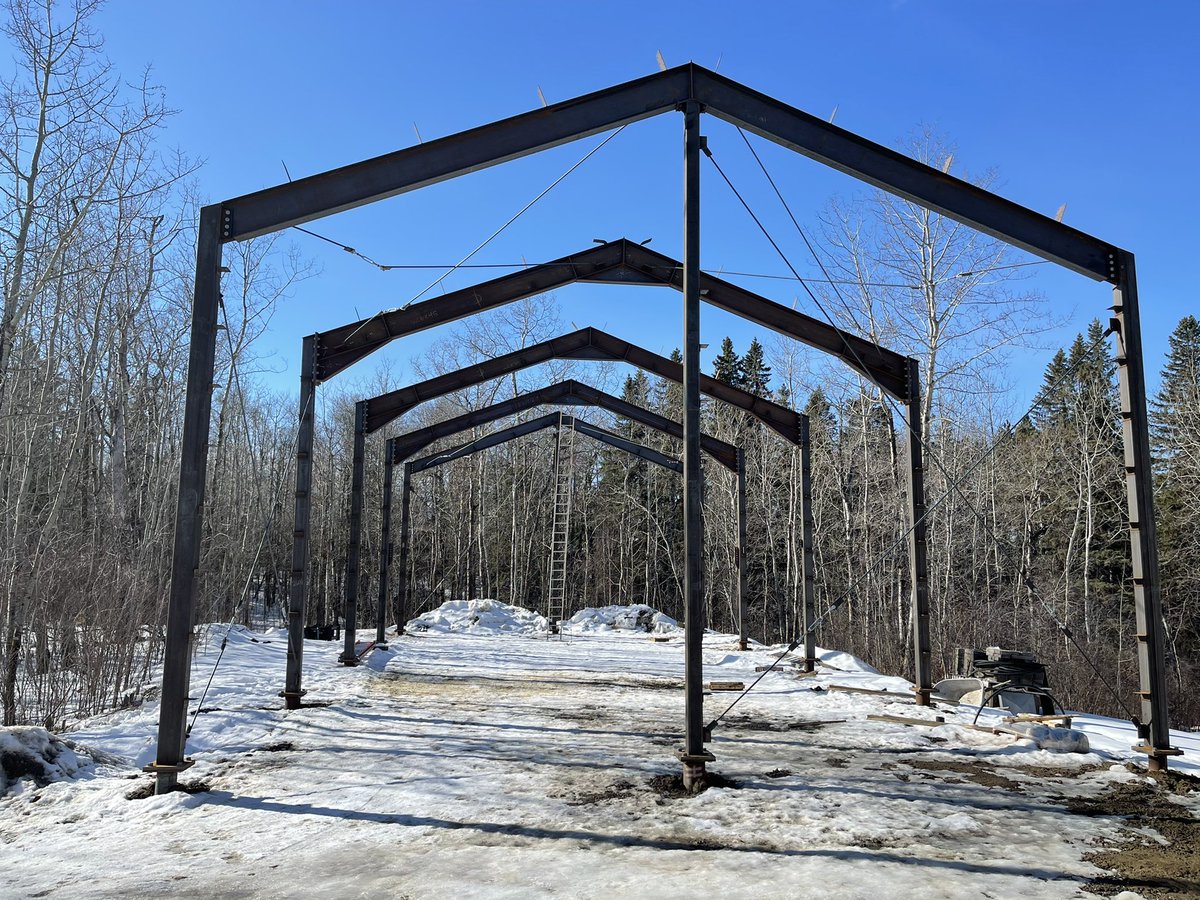 HeadwaterEng's tweet photo. Structure designed by Headwater Engineering is coming along nicely. https://t.co/mmANh0HFNe