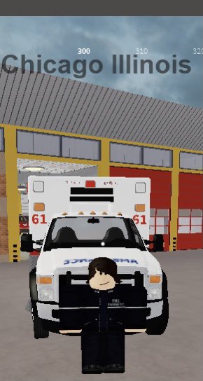 Our brand new Ambulance Commander Blue on shift getting ready to take Ambulance 61 out and helping the citizens of Chicago out already.