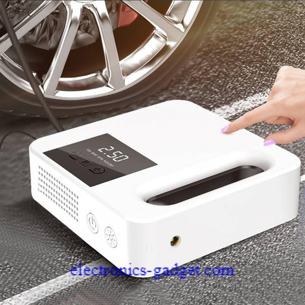 #bestsales Car Tire Inflator Air Pump Protable Electric Car Air Compressor Mini Tire Inflator Auto Tyre Pumb 12V Air Inflator electronics-gadget.com/car-tire-infla…