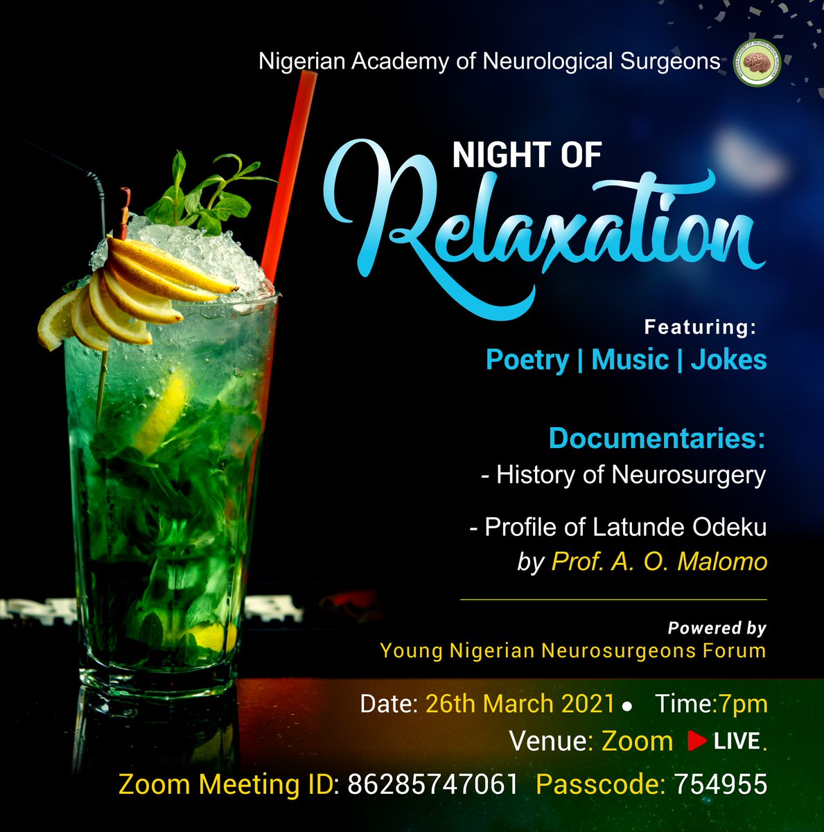 Neurosurgeons relax too☺️