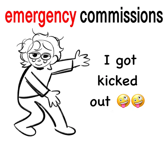 ‼️Hey guys my friend @panicfast is doing emergency commissions‼️Please  share  this  if  youre  not  able  to  commission  her.  More  commission  info  here https://t.co/EVLhxVKi5b 