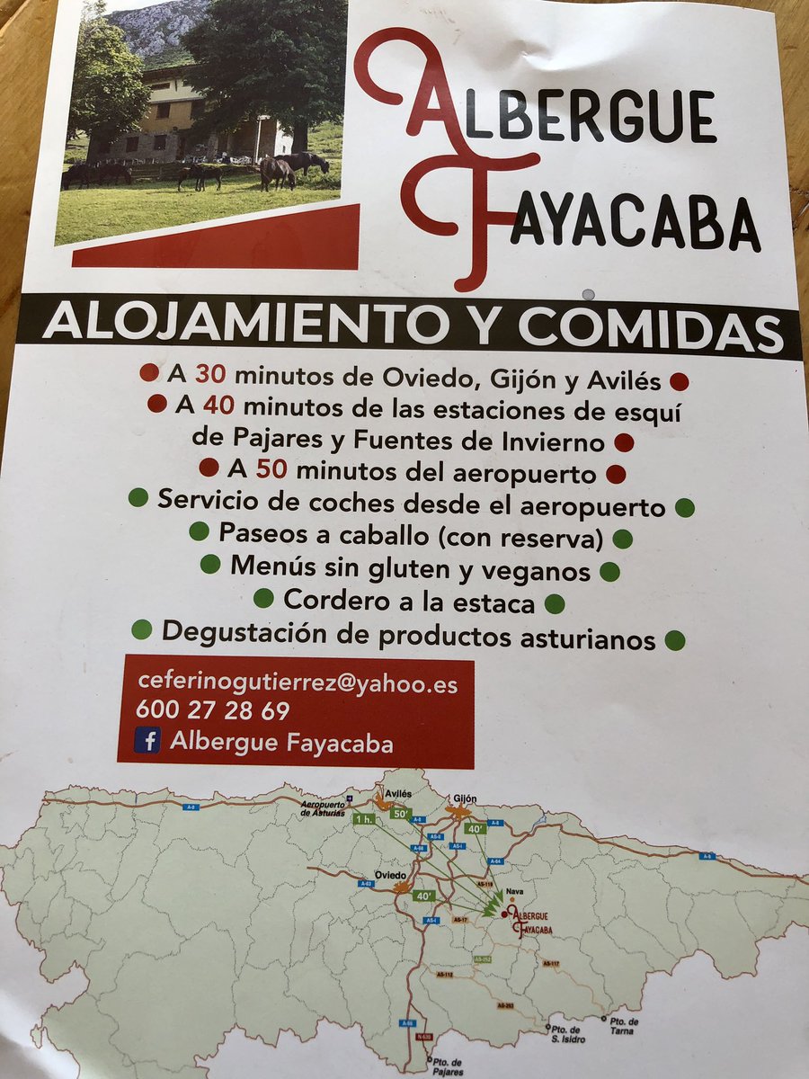 Saboreandolavid's tweet photo. Menudas vistas desde el Albergue Fayacaba que también participa en la VII @RutadelaFabada. Merece la pena subir a visitarles sin lugar a dudas! https://t.co/mCf1EElZMM