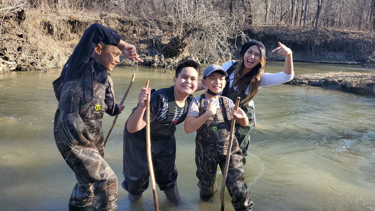 letsgojco's tweet photo. Happy Bday cuzzo!!! When they asked if u wanted 'waiters' at your party, I bet I didn't imagine this #waders4thewin https://t.co/6Z3uJ6Bwdu