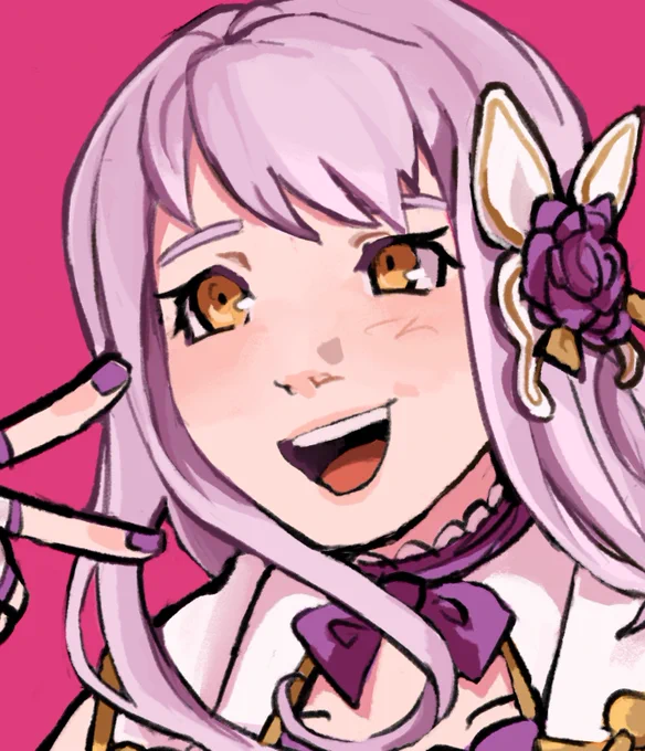 reverse au yukina, lead singer of the agency run idol group rosilee★ #bandori 