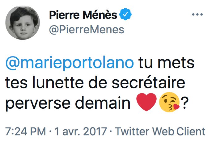 fcbarcelonais31's tweet photo. Ce bouffon ce raciste ce pervers cette harceleur de @PierreMenes doit pourrir en prison et pas seulement être licencié par @canalplus
@canalplus c la honte
Courage @marieportolano
#PierreMenesestunporc #OLPSG #PierreMenesDown https://t.co/6d6lSlVugX