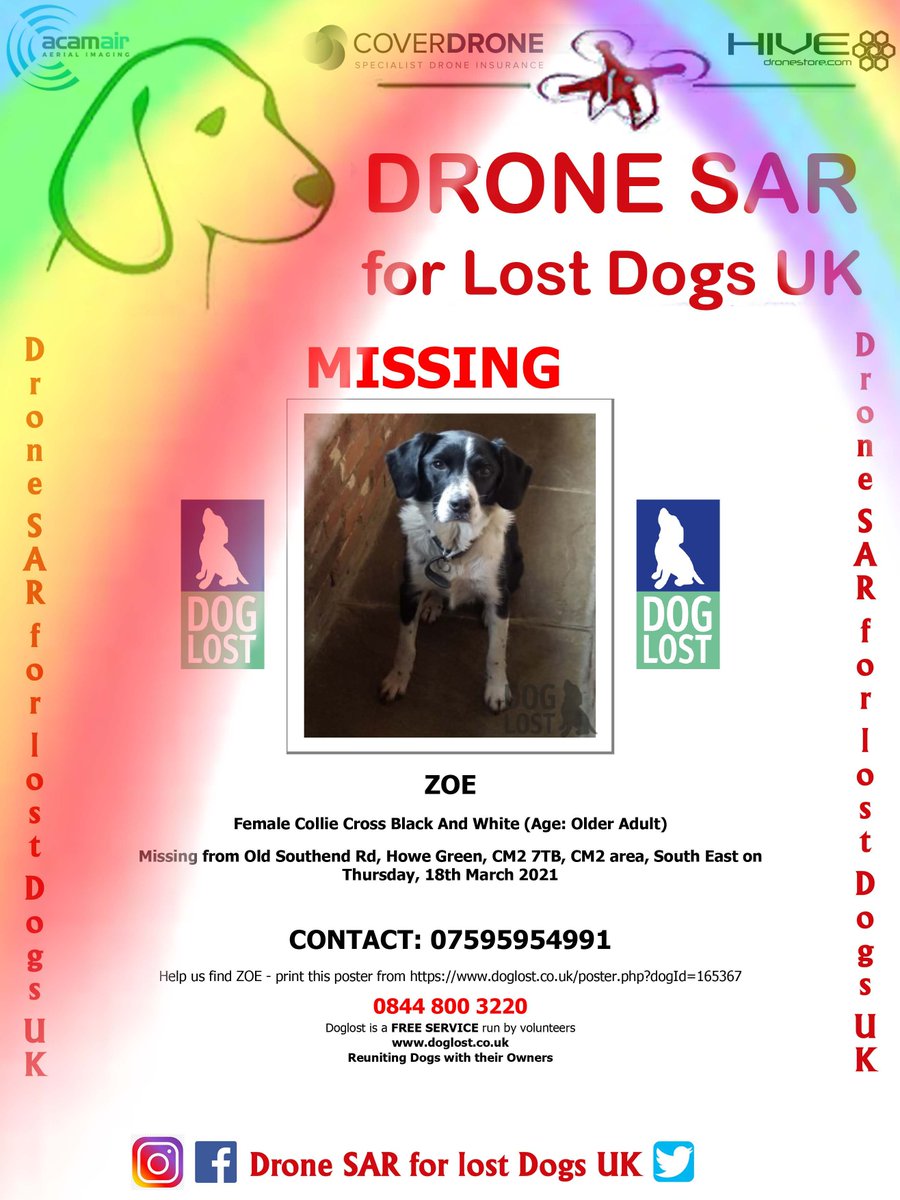sar_dogs's tweet photo. #RIPZoe Sadly Zoe didn't make it back home, our hearts and thoughts go out to her family at this sad time ๐ข๐ #RIP #RainbowBridge #DroneSAR https://t.co/AY20ntF6lD