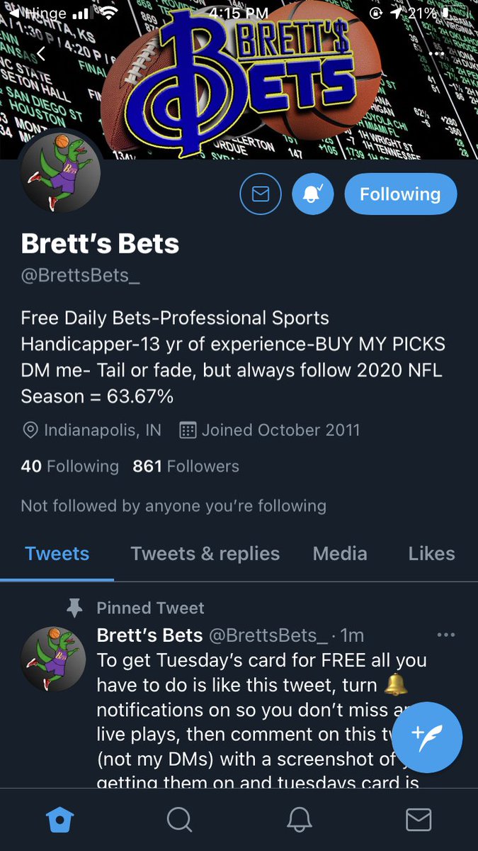LaneBrett27's tweet photo. @BrettsBets_ https://t.co/ievsZS3stG