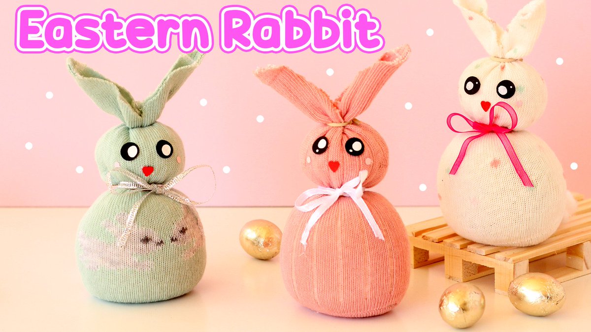 CandyOrigami's tweet photo. Easter rabbit - How to make a rabbit with a sock
https://t.co/XQ6LcyC7gR https://t.co/9EdvSU079F