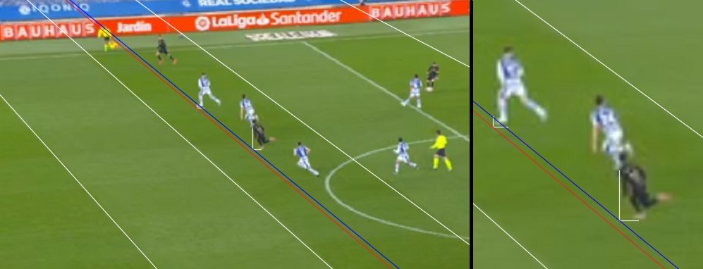 LaLigaenDirecto's tweet photo. 🚨🚨🚨 CLAMOROSO fallo del VAR. NO hay fuera de juego de Ousmane Dembelé en el gol del Barcelona que termina anulando el colegiado, tras consultar el VAR, por fuera de juego. Otro fallo más a la colección. https://t.co/ru0iwk7sK8