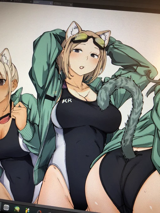 同人誌に向けて少しずつ修正していくσ(^_^;) 