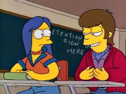 Estamos en el alocado año 1974, y Homer acaba de cumplir 18 años. Se enamora -otra vez - de Marge Bouvier en la clase de castigo, y para ligar con ella finge que se le da mal el francés. Aunque no consigue ir con ella al baile de graduación, acaban volviendo juntos a casa luego.
