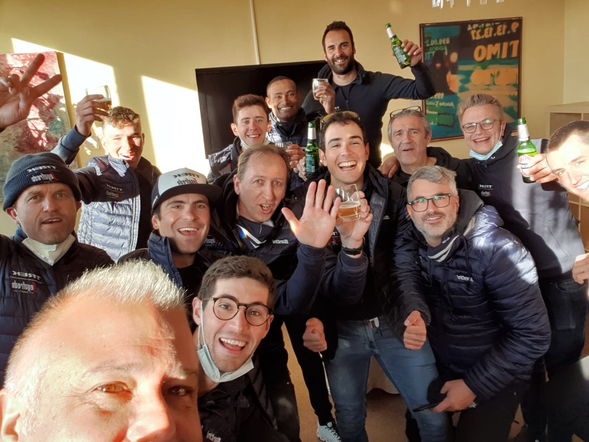 Cheers guys 🍻 Let’s celebrate a special win for <a href="/moschettiteo/">Matteo Moschetti</a> 🙌

#WeAreATeam