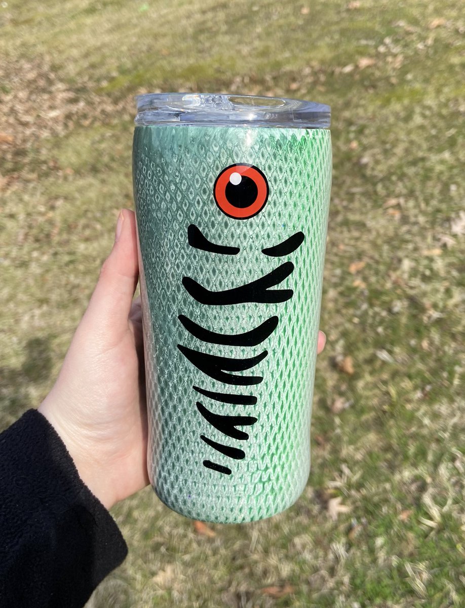 JessipsDesigns's tweet image. 16 oz Fishing Lure tumbler