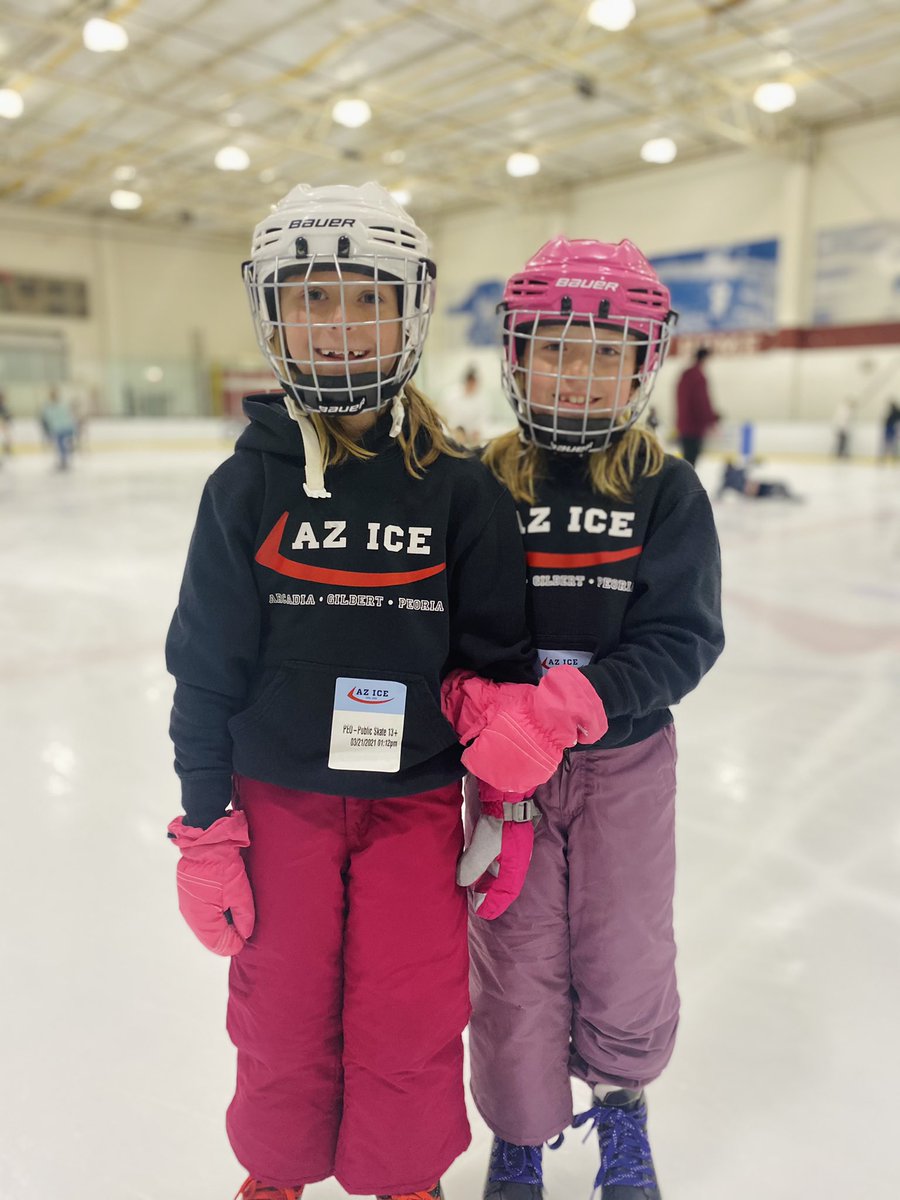 Sugar, spice, and everything ice....Come skate with us!!! See our website for a full public skating schedule. #springbreak #azicepeoria #comeskatewithus #beattheheat #springtraining #iceskating