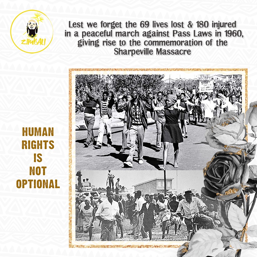 ZimbaliMusicExp's tweet photo. As the world observes Int'l Day for the Elimination of Racial Discrimination, we commemorate the 69 peaceful protesters who lost their lives &amp; the 180 injured in 1960 for taking a stand against Pass Laws
#SharpevilleDay
#InternationalDayAgainstRacism https://t.co/pyP3vGQPiA
