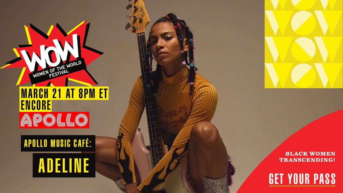 ApolloTheater's tweet photo. ๐ธCAN I GET AN ENCORE?!
Tap in at 7:45p ET for an encore of #Adelineโs #ApolloMusicCafe performance ๐ฅ
๐๐พ https://t.co/caFY2c241A
#WOWApollo https://t.co/b9abbp0Wd1