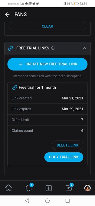 ONLY ONE FREE TRIAL LINK LEFT!  YOU BOYS WERE FAST AS USUAL🤣  Check out post before This to get the Last<a href="/tag/findom"class="tags"><span>#findom</span></a>