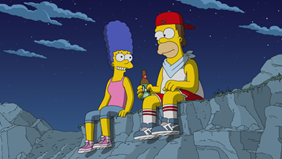Con 25 años y a mediados de los 80, Homer y Marge se pasan un verano trabajando de becarios para el proyecto ególatra de Krusty el payaso: dirigir una adaptación de la saga de ciencia-ficción "The sands of space". Es un fracaso épico que nunca llega a estrenarse.