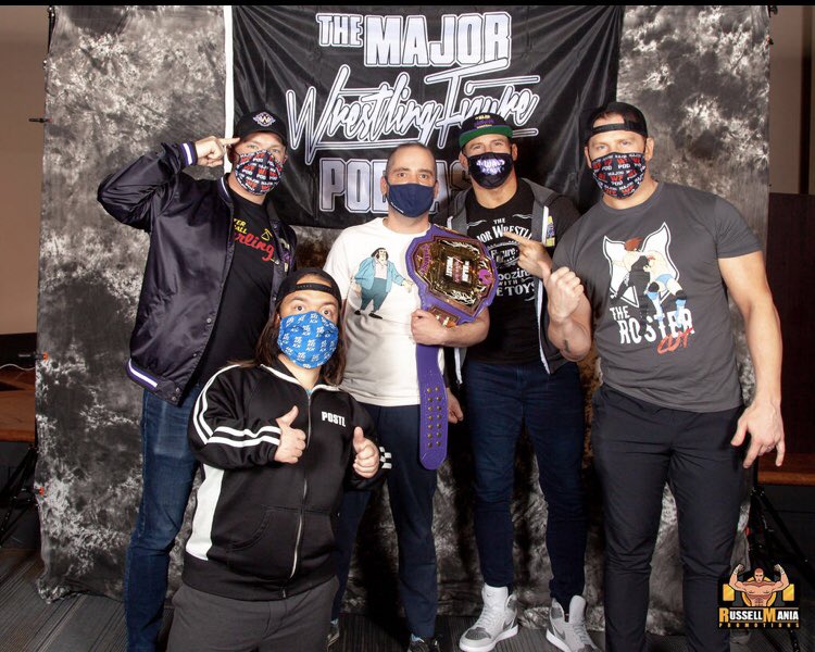 .@MajorWFPod @TheMattCardona @Myers_Wrestling @DylanPostl @SilverIntuition @Russellmania05 Thanks for a great day !! #Majormark #Philly