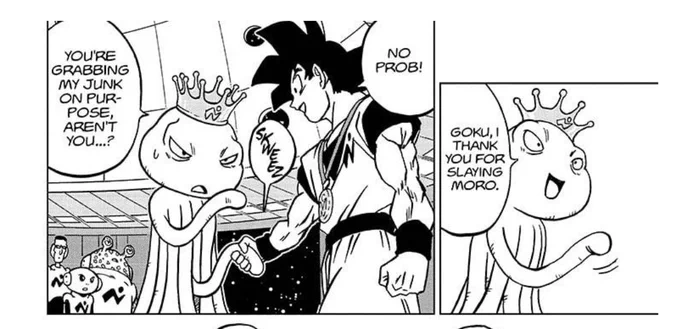 BRO

GOKU KEEPS ACCIDENTALLY GRABBING THIS DUDE'D DICK LMAOOOOOOO 
