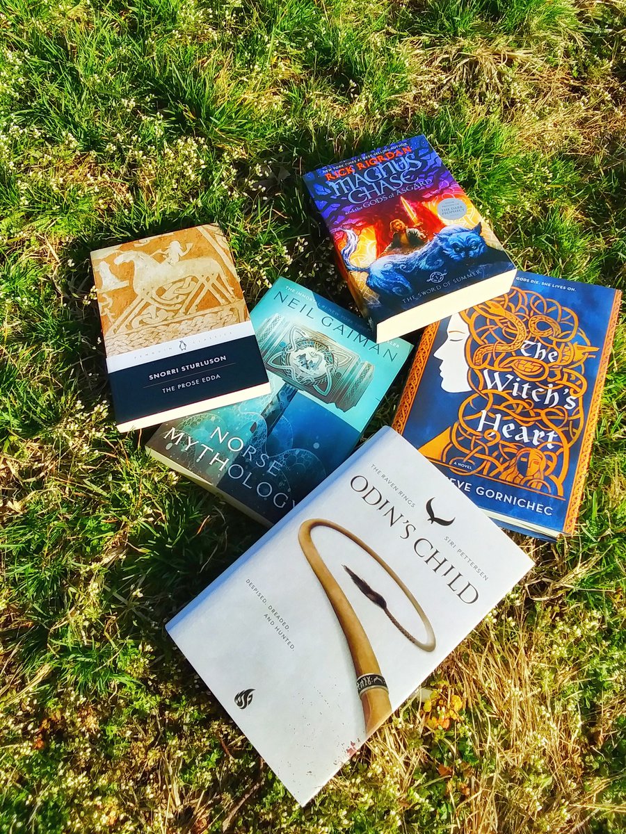 BNLafayetteIN's tweet photo. From kids to adults, we have Norse-inspired books for all ages.

Kids: Magnus Chase, @rickriordan
YA: Odin's Child, @SiriPettersen 
Adult: The Witch's Heart, @gengornichec and Norse Mythology, @neilhimself 
And Snorri Sturlson's Prose Edda, if you like classics!
#Norsunday https://t.co/SRRoJwEjih