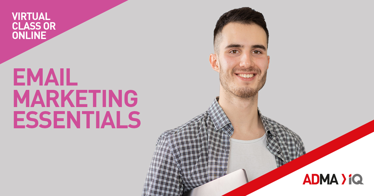 Learn up-to-date email marketing tactics and techniques to strategically drive customer value. Plus save 20% in March on this practical course, taught by respected industry professionals.  Use code: MARCHTOCLASS. Course starts 30th March. Enrol now: bit.ly/2QmvAM9