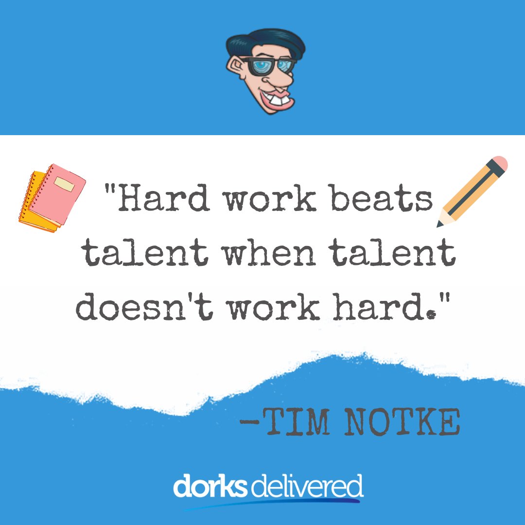 dorksdelivered's tweet photo. Hard work is the key!

#motivationalquotes #quotes #motivation #motivationweek #dorksdelivered #dorks #ITsupport #ITservices #hardwork #hardworkbeatstalent #workhard https://t.co/KsDBPrgU34