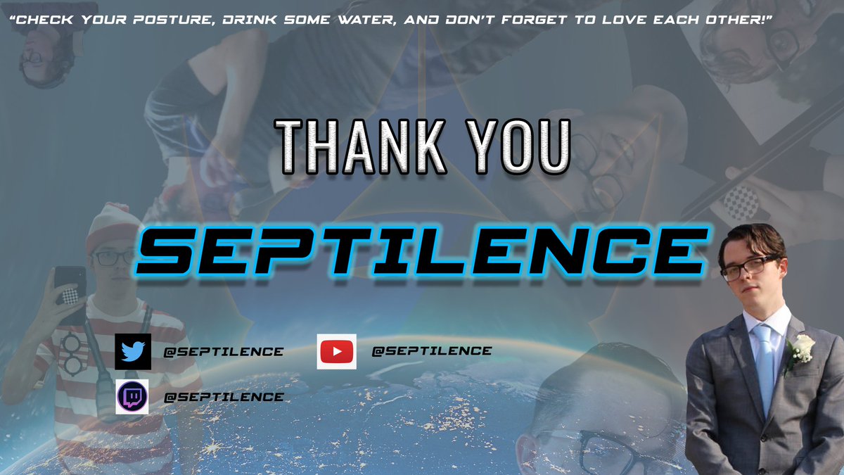 OTChamps's tweet photo. Today marks the end of an era. @Septilence will be stepping down from his position as our Production Lead so that he can give his all to his casting career. Septilence is one of the most talented, charismatic, intelligent people we've ever had the pleasure of working with, https://t.co/03iPP3FpXX