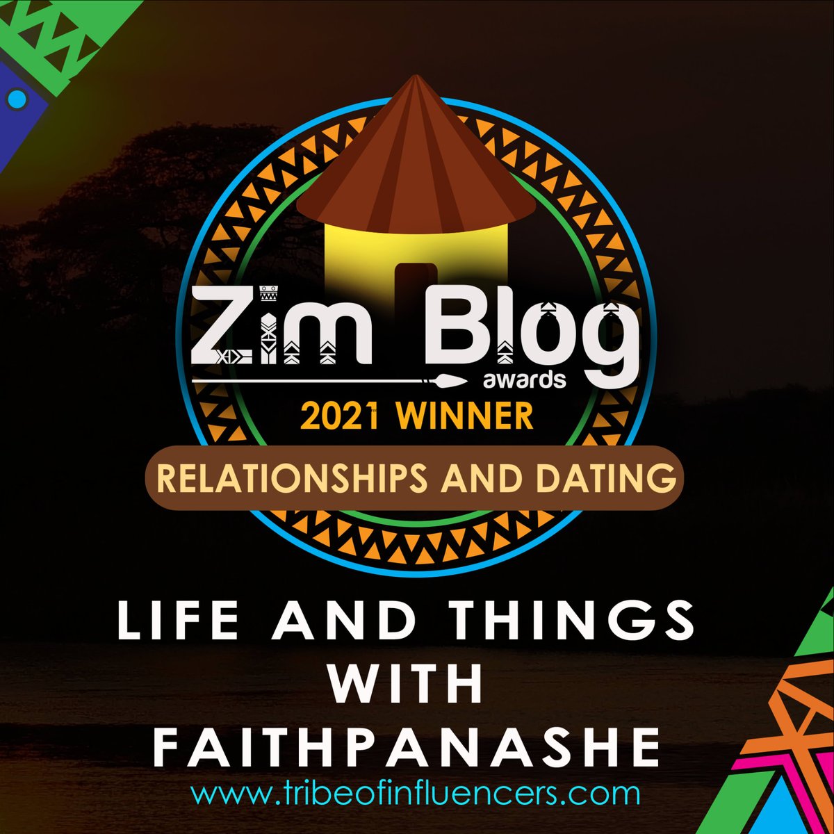 zimblogawards's tweet image. Congratulations to our winners for the #ZimBlogAwards
Category: RELATIONSHIPS AND DATING
Winner: Life and Things with @FaithPanashe

For: faithpanashe.co.zw
See full list of winners here: tribeofinfluencers.com/zim-blog-award…