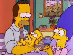Homer y Marge tienen 29 años, y acaba de nacer Bart, el niño del demonio. Momento perfecto para reflexionar sobre exactamente dónde van a estar nuestras vidas con esa edad y cuánto pelo nos va a quedar. Homer está a punto de perderlo poco a poco.