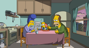 Con 30 años, en 1983, Homer, Marge y Bart viven en el Lower East Side of Springfield. No les va muy allá de dinero y criar a Bart no es fácil pero van tirando como pueden. Homer canta cancioncillas viniendo de trabajar, así que tan mal no estará, yo que sé.