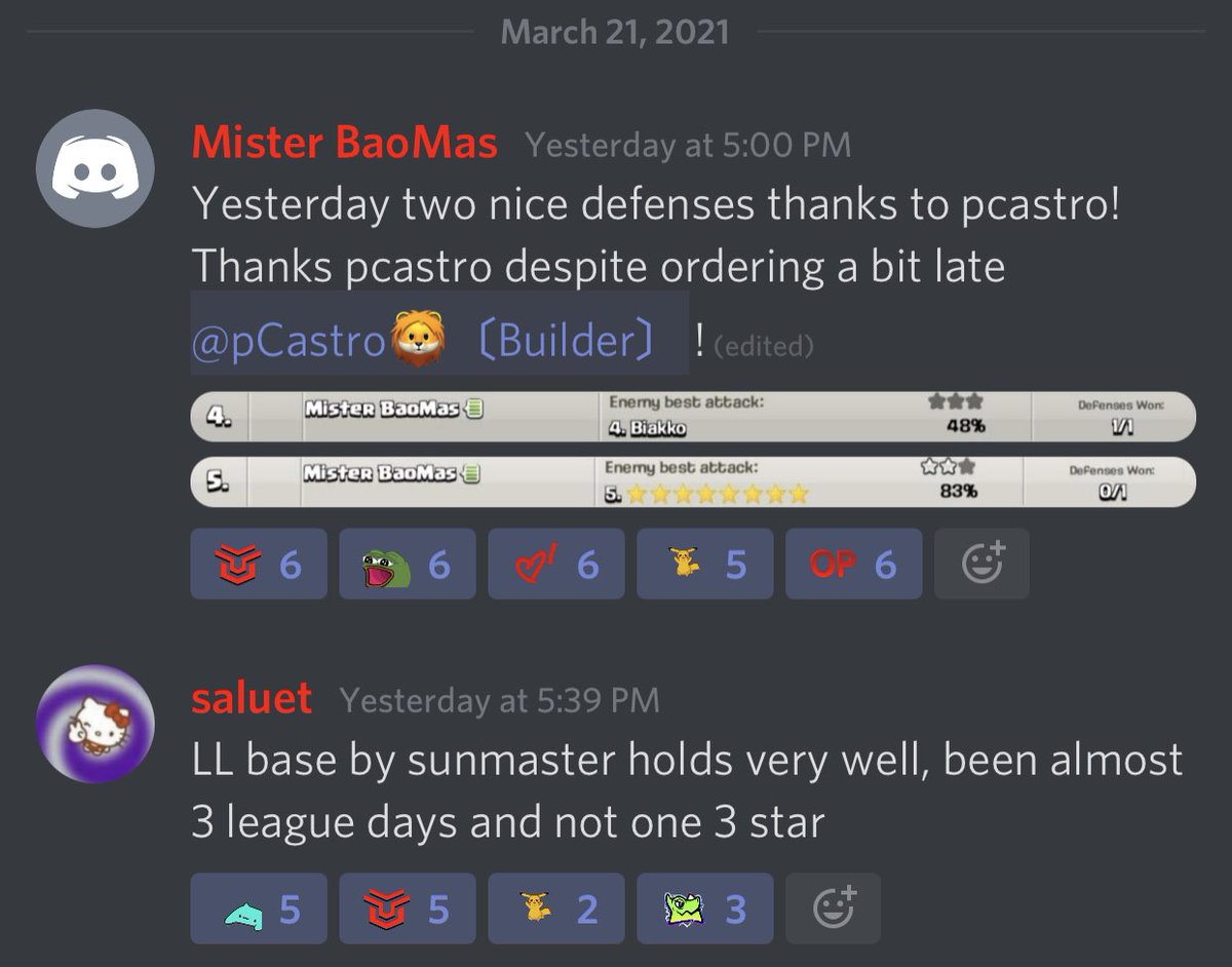AG_BaseBuilding's tweet photo. When u have great Base Builders!
@pCastroLeao - Base delivered on a very short notice (2 days)
#sunmaster - One of the best LL builder in town
Question of the day:
Will Sun Master LL tier patreon happen? 👀 https://t.co/axANRoizgd
