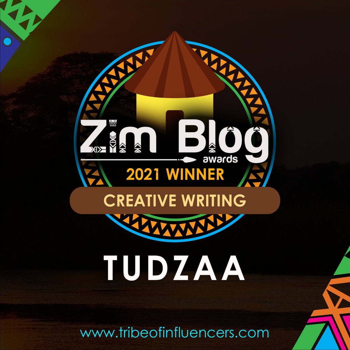 zimblogawards's tweet photo. @263Cultur @Thick_N_Stylish Congratulations to our winners for the #ZimBlogAwards
Category: CREATIVE WRITING
Winner: @Tudzaa
For: https://t.co/HvWDsQnrlz
See full list of winners here: https://t.co/F8hXn2W2l8 https://t.co/ohfZeqmC5O