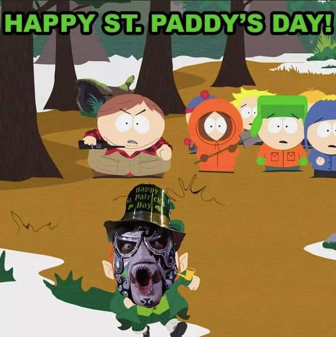 TNP_PODCAST's tweet photo. NEW EPISODE LINK IN BIO

Find out if the boys are as green as the AEW Roster ringside this week as they review the Saint Patrick Day's Slam edition of AEW Dynamite!

Containing a new jingle for AEW by Darren, some big love for the insane Lights Out match between Britt Baker #aew https://t.co/M3Qm8TcAjE