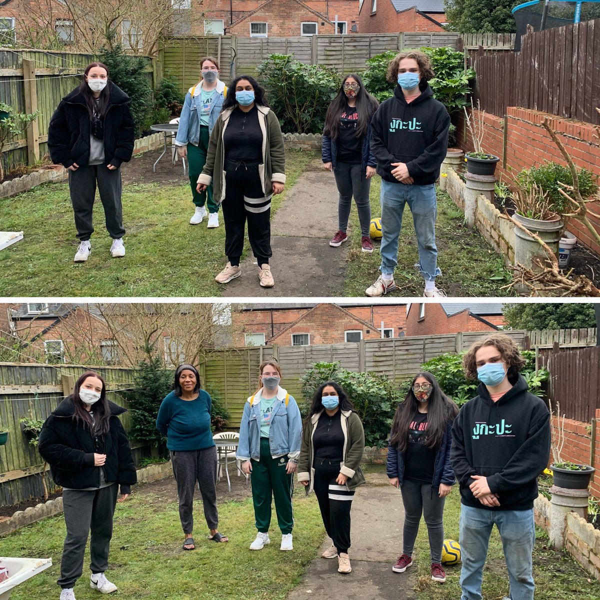 NottinghamCAN's tweet photo. Today, we got back to our roots 😉 and did some gardening for Rose.

It was amazing to see the look on her face when we finished and also her neighbours faces when they got a free trampoline!

If you want to help in your communities, DM us and get involved! The more, the merrier! https://t.co/tVO6zxKEiS