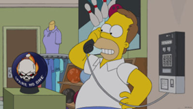 Homer tiene 32 años en 1985, y funda los Solfamidas. Se apunta Barney. Llegarán a ser más grandes que Jesús, aunque tendrán mecha muy corta. Ese mismo año es también 2001, Homer vende todas sus acciones inservibles de Apple para tener dinero para una bola de bolos que está guapa.