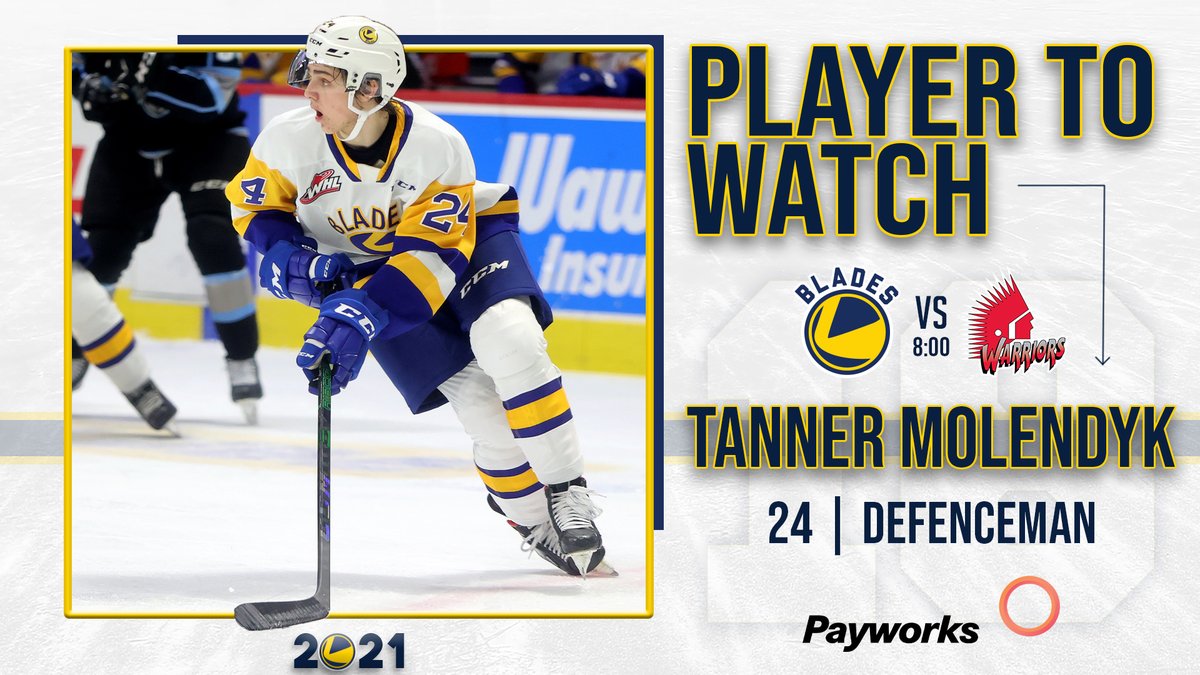 BladesHockey's tweet photo. Hasn't taken the new kid long to catch eyes 👀

@Payworks | #PlayerToWatch https://t.co/7jIlUSWNpx