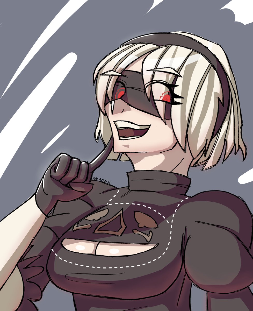 kacamash's tweet photo. #NieRAutomata https://t.co/LG8JBEZ7E5
