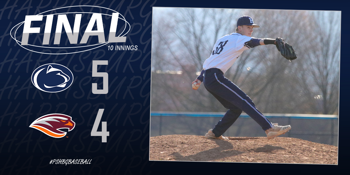 Ben Closson walks us off! His pinch-hit single allowed Casey Winters to score from second base in the bottom of the 10th inning, completing the sweep over Susquehanna with a 5-4 victory in game two! Tyler Stabley got the win and Bret Williams added a massive grand slam! #d3base