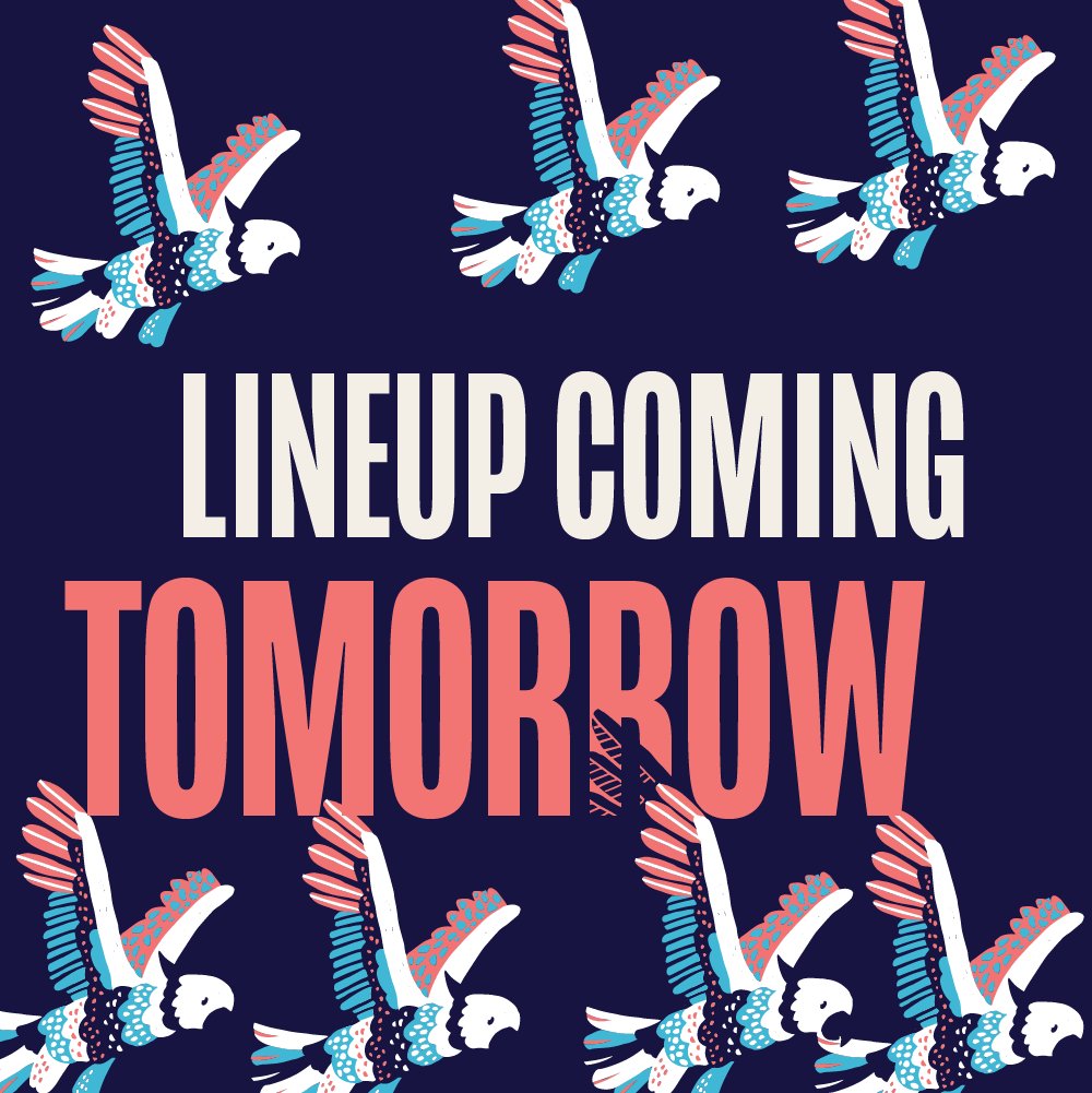 It’s nearly time! Make sure you're up tomorrow morning for the Land of Plenty 2021 line up announcement!! We're setting our alarms for 8:30AM ⏰, see you then 💫 🍎🎉