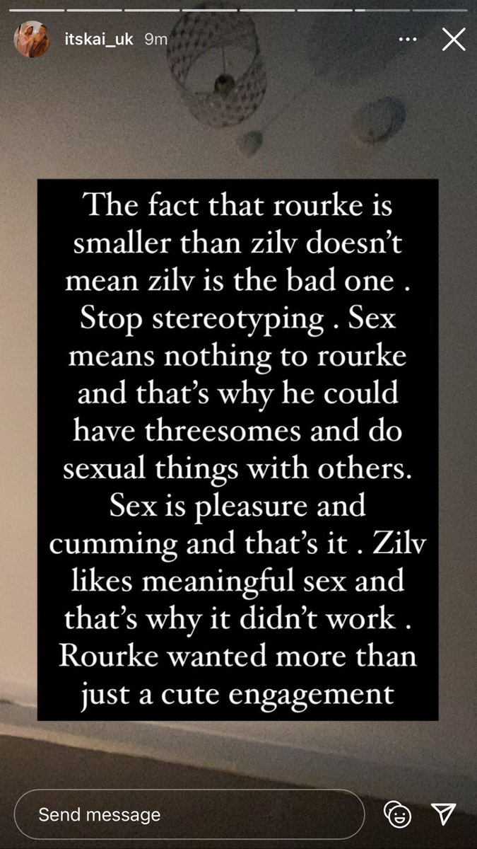 catching_Berry's tweet photo. Okay, let’s say Zilv didn’t cheat on Rourke with you... do you ever feel guilty for insulting Rourke and spreading lies about him to your 30k followers? Was this not your smug face when you called Rourke who was suffering heartbreak a whore? @GudelZilv https://t.co/STbfjqqwgY