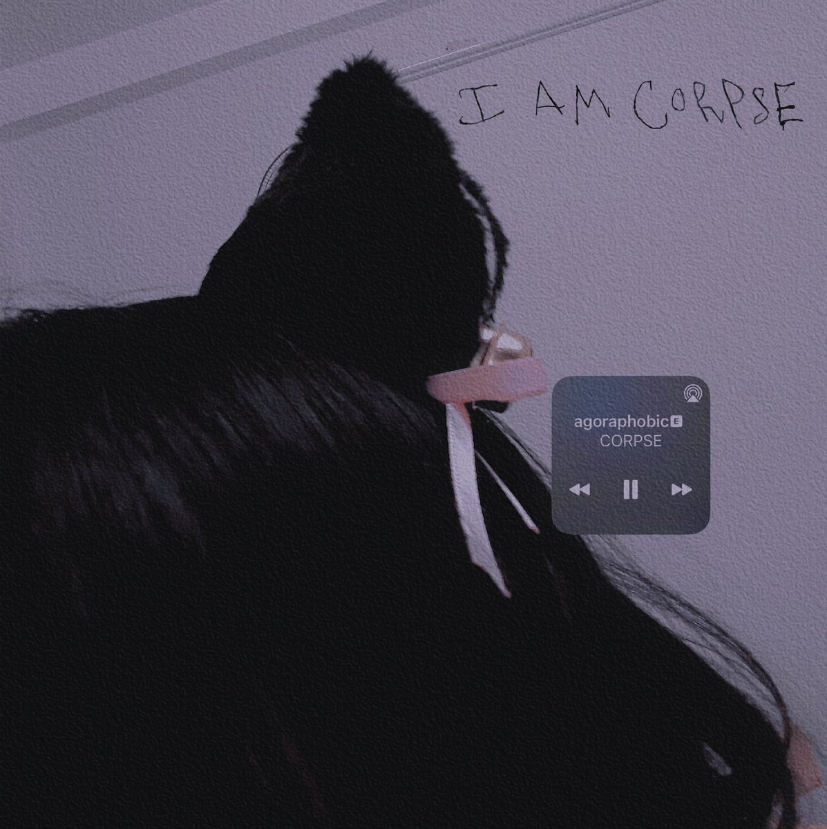 BlossElvis's tweet photo. Just want to show my cat ears to @Corpse_Husband becuz I have no one to share with. 
#streamdaywalker
#corpsefan https://t.co/LJBhh6sOM7