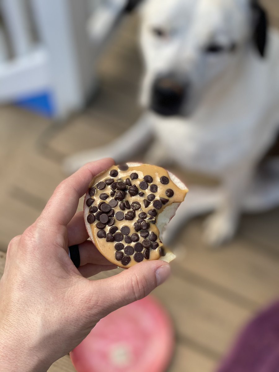 My current FAV!!! 🍎🥜🧈🍫