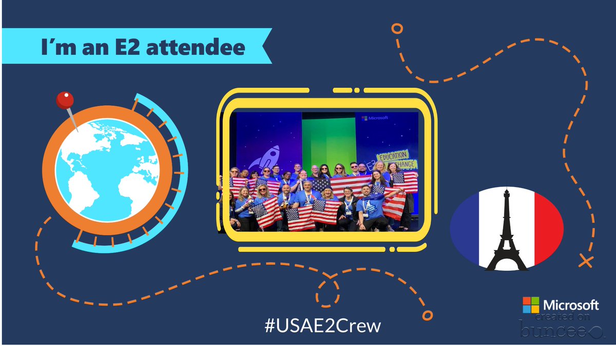 loliveira55's tweet photo. Looking forward to meeting up with old friends and making new connections @MicrosoftEDU E2.  Bringing back so many amazing memories with the #USAE2Crew.  Starts tomorrow!  Register at https://t.co/lLfjJtcrBf. #MIEExpert https://t.co/jb5lzdscRg
